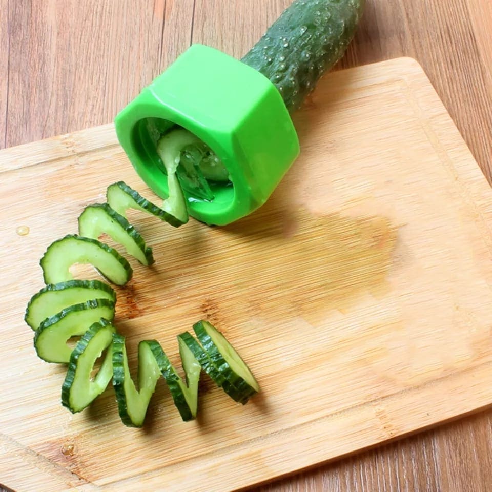 Kitchen Vegetable Fruit Slicer, Potato Cucumber Spiral Cutter, Multifunctional Creative Slicing Tool Kitchen Vegetable Fruit Slicer, Potato Cucumber Spiral Cutter, Multifunctional Creative Slicing Tool